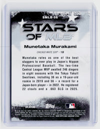 2026 Topps Stars of MLB Munetaka Murakami RC #SMLB-56 Chicago White Sox - back