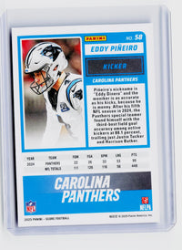 2025 Panini Score Football Showcase Eddy Piñeiro #58 /250 - back
