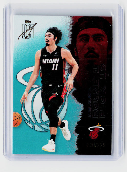2025-26 Topps Signature Class Rookie Profiles Jaime Jaquez Jr. #37 /225 - front