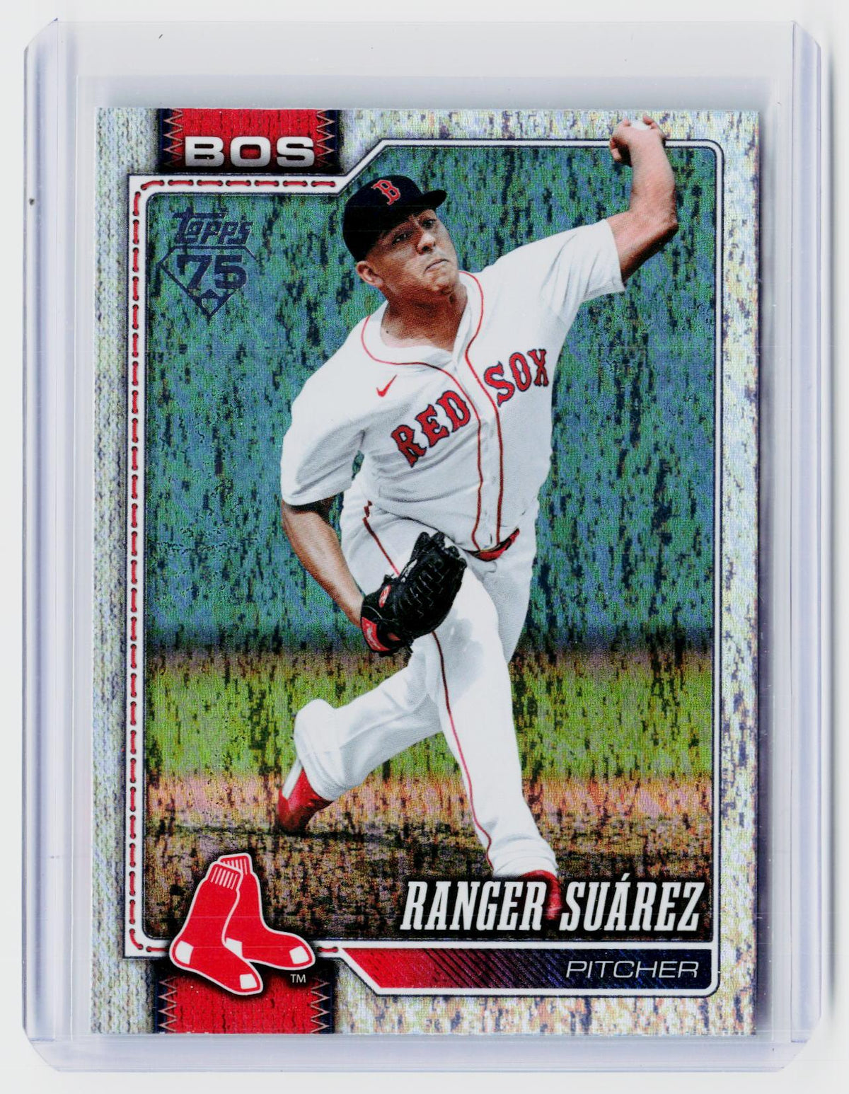 2026 Topps Series Two Ranger Suárez #440 Boston Red Sox - front