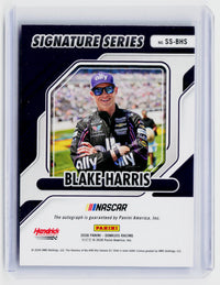 2026 Panini Donruss Racing Signature Series Blake Harris Autograph #41/49 - back