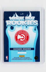 2024-25 Panini Donruss Optic White Hot Rookies #4 Zacharie Risacher Atlanta Hawks - back