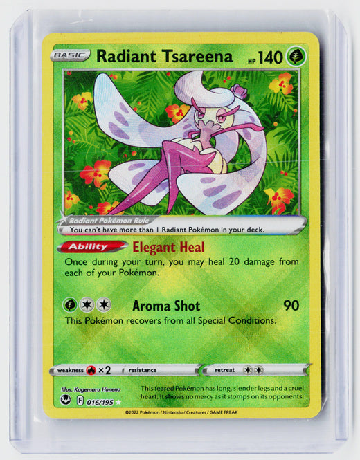 2022 Pokémon Astral Radiance Radiant Tsareena 016/195 - front