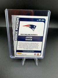 2024 Panini Donruss Rookie Phenom Jerseys Javon Baker RC #RPJ-JBA - back