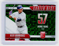 2026 Panini Donruss Elite Baseball Career Best Alex Rodriguez #16 Texas - front