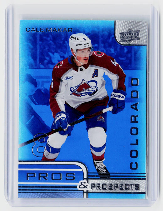 2025-26 Upper Deck Extended Series Pros & Prospects PP-28 Cale Makar - front