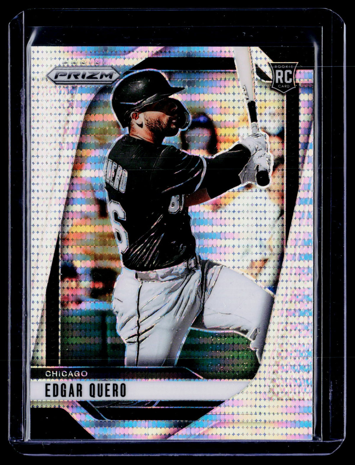 2025 Panini Prizm Baseball Edgar Quero Rookie Pulsar Prizms #216 /499 - front