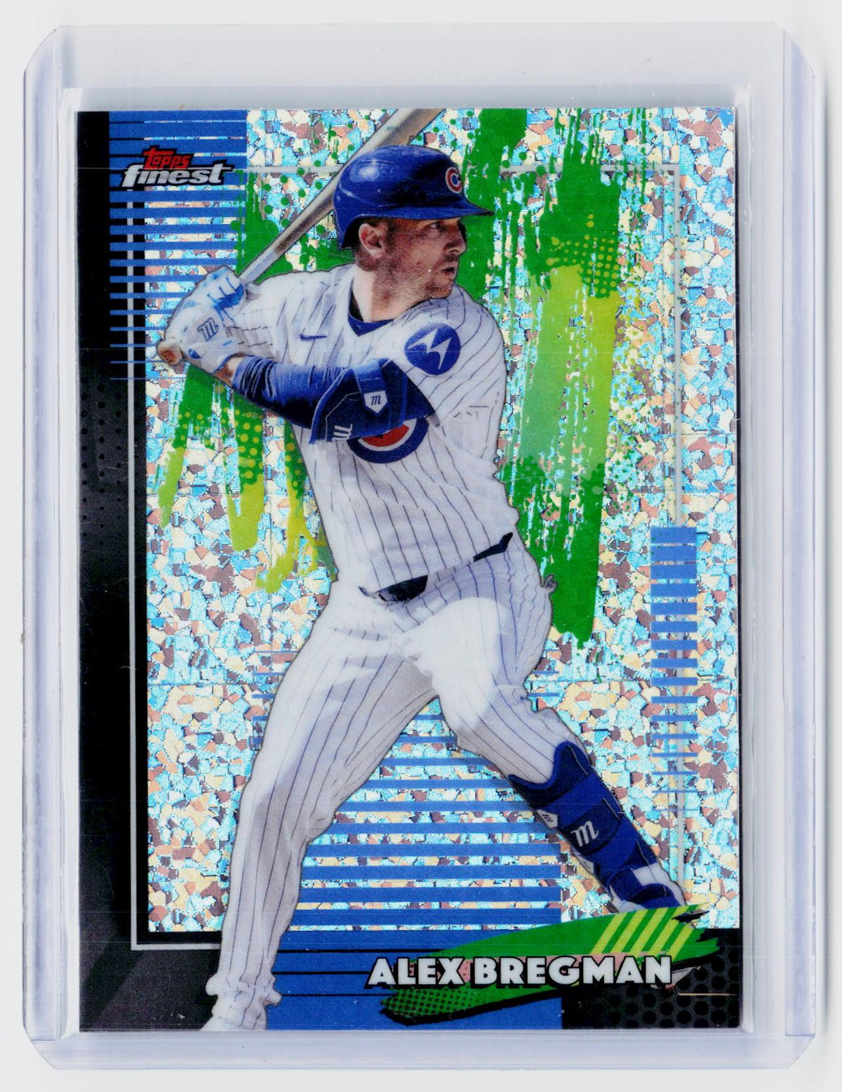 2025 Topps Finest Baseball Alex Bregman #60 Chicago Cubs - front