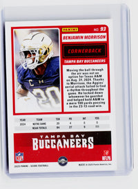 2025 Panini Score Football Benjamin Morrison /799 - back