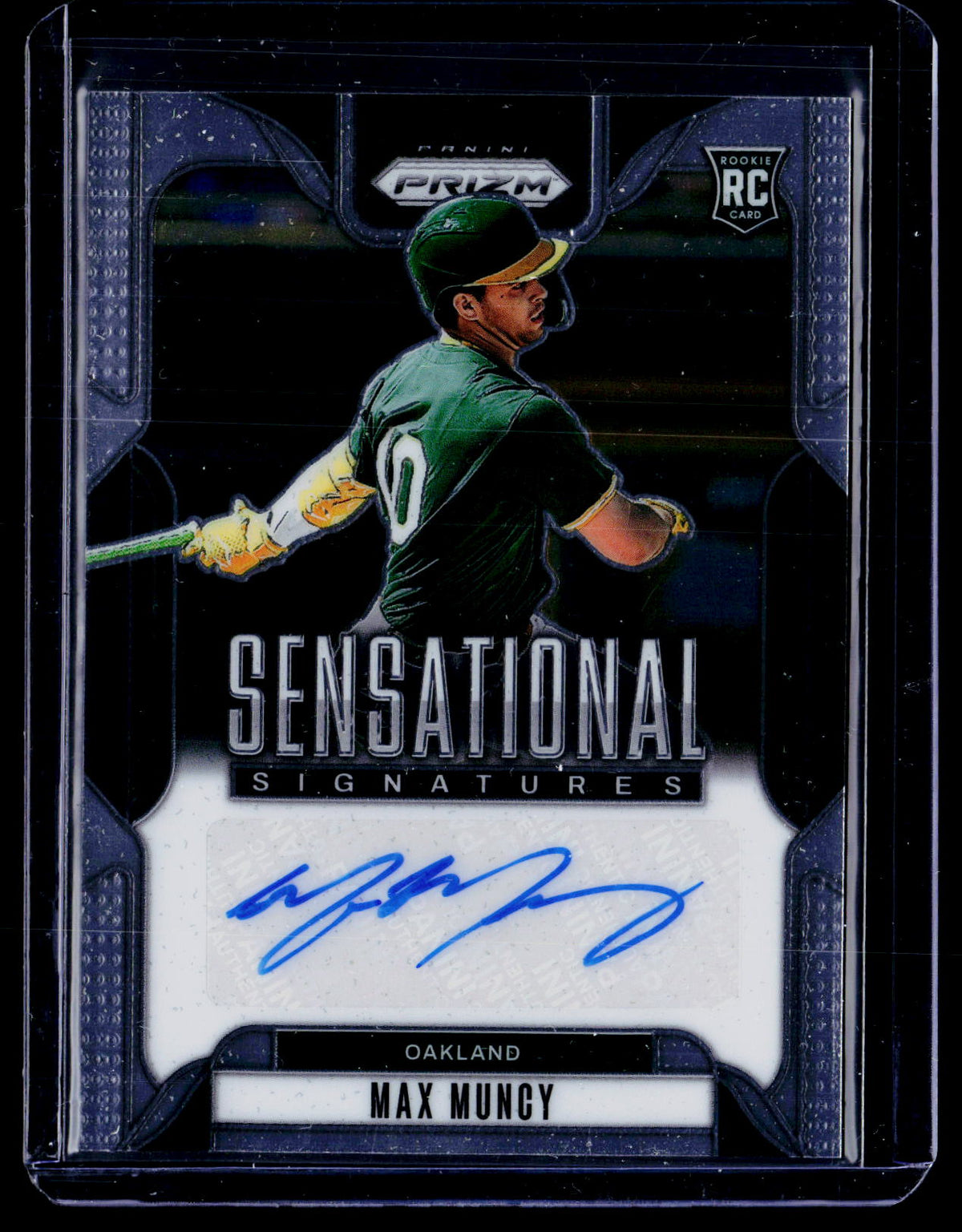 2025 Panini Prizm Baseball Sensational Signatures Max Muncy Rookie Auto SS-MM - front