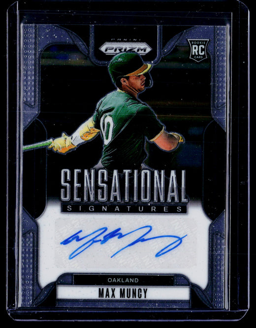 2025 Panini Prizm Baseball Sensational Signatures Max Muncy Rookie Auto SS-MM - front