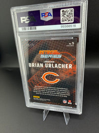 2023 Panini Donruss Optic Retro Series Brian Urlacher #5 Purple Stars /25 PSA 10 - back