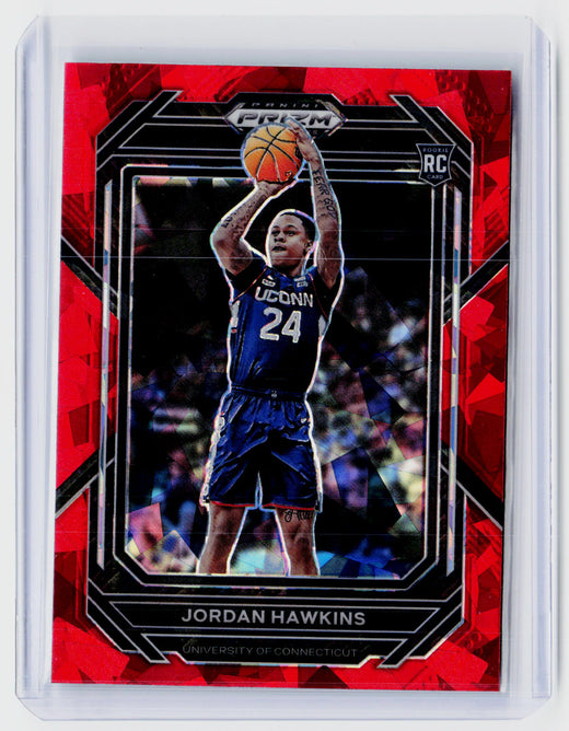 2023 Panini Prizm Draft Picks Jordan Hawkins Rookie #42 Connecticut Huskies - front