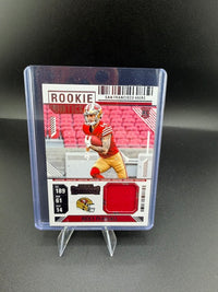 2024 Panini Contenders Rookie Ticket Swatches Ricky Pearsall RC #RTS-RPL Variation - front