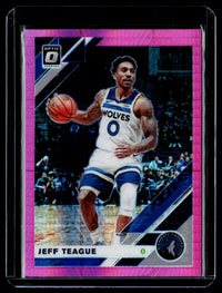 2019-20 Panini Donruss Optic Basketball Jeff Teague Purple Stars #101 - front