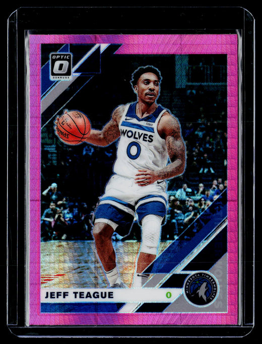 2019-20 Panini Donruss Optic Basketball Jeff Teague Purple Stars #101 - front