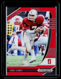 2020 Prizm Draft Picks John Elway #54 silver - front