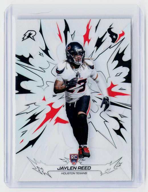 2026 Topps Chrome Football Jaylen Reed Rookie Refractor #137 Houston Texans - front
