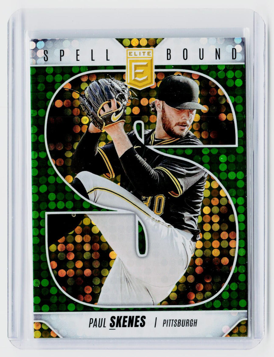 2026 Panini Donruss Elite Spell Bound #8 Paul Skenes Pittsburgh Pirates - front
