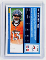 2025 Panini Donruss Optic Pat Bryant Rated Rookie Blue Hyper #215 - back