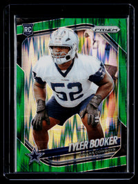 2025 Panini Prizm Football Tyler Booker Green Wave Prizm RC #322 - front