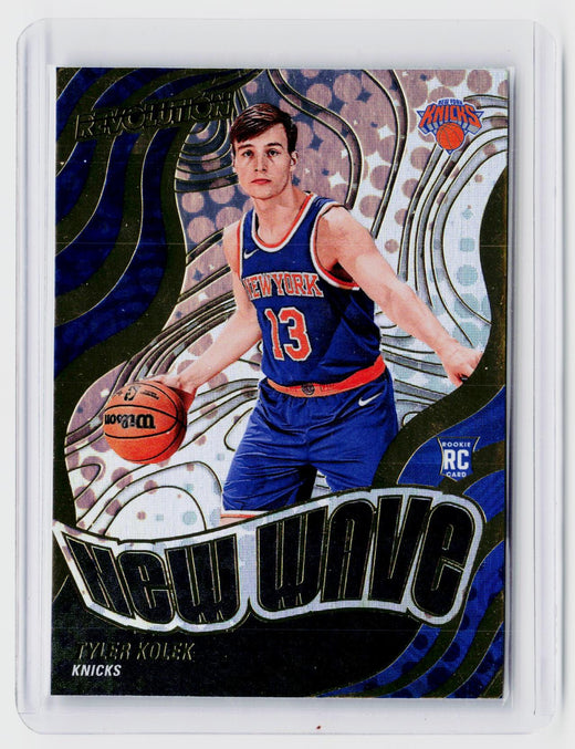 2024-25 Panini Revolution Basketball Tyler Kolek Rookie #25 New York Knicks - front