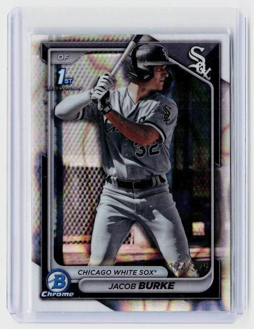 2024 Bowman Chrome Jacob Burke Chicago White Sox BCP-116 - front