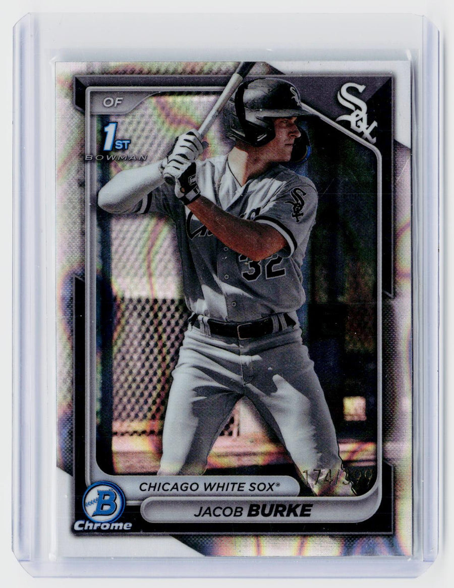 2024 Bowman Chrome Jacob Burke Chicago White Sox BCP-116 - front