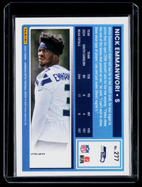 2025 Panini Donruss Optic Rated Rookie Nick Emmanwori #277 Seahawks - back