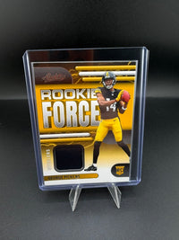 2022 Panini Absolute Football Rookie Force George Pickens RC #RF-20 Memorabilia - front