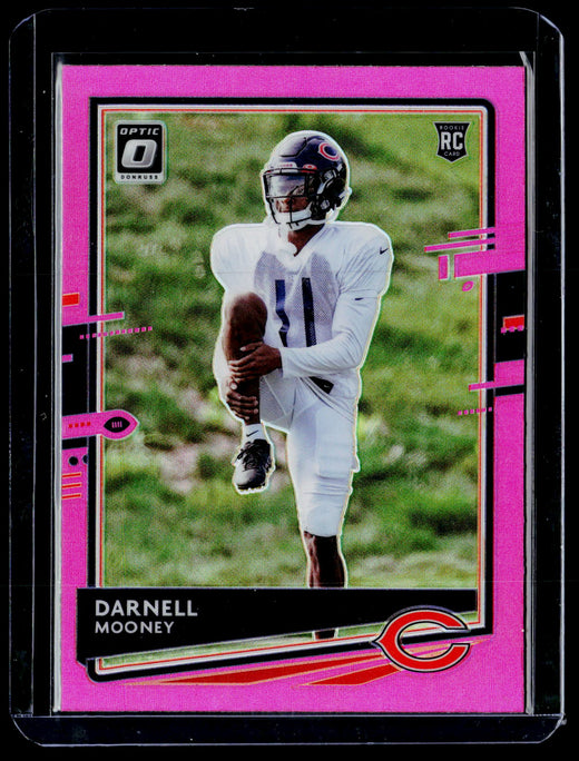 2020 Panini Donruss Optic Pink #125 Darnell Mooney RC Chicago Bears - front