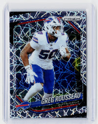 2025 Panini Prizm Football Greg Rousseau #9 Buffalo Bills - front