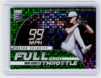 2026 Panini Donruss Elite Full Throttle #6 Noah Schultz Chicago White Sox - front