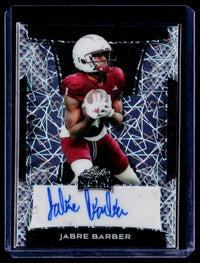 2025 Leaf Metal Jabre Barber Autograph Card BA-JB2 - front