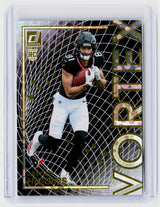 2025 Panini Donruss Vortex Rookie Jayden Higgins #15 Houston Texans - front