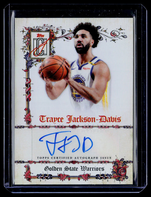 2026 Topps Signature Class Manuscripts Trayce Jackson-Davis Autograph #MS-TJD - front