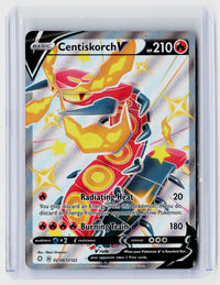 2021 Pokémon Shining Fates Shiny Vault Centiskorch V SV108/SV122 - front
