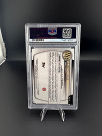 2025 Bowman Chrome Gold Geometric Prospects Nate Calmese /50 PSA 10 - back