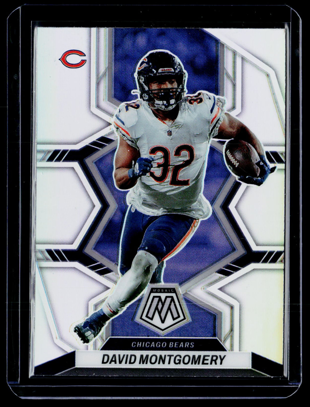 2022 Panini Mosaic Football David Montgomery #34 Chicago Bears - front