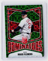 2026 Panini Donruss Elite Dominators Roger Clemens #10 Boston Red Sox - front