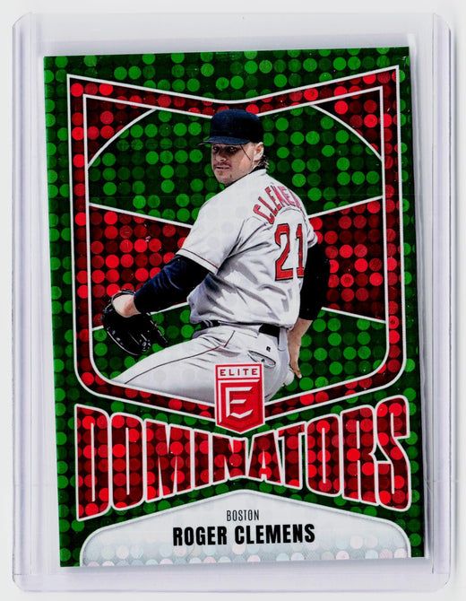 2026 Panini Donruss Elite Dominators Roger Clemens #10 Boston Red Sox - front