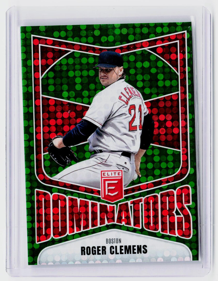 2026 Panini Donruss Elite Dominators Roger Clemens #10 Boston Red Sox - front