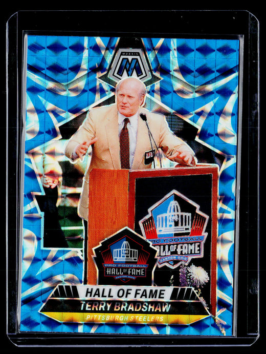 2024 Panini Mosaic Football Hall of Fame Terry Bradshaw #296 - front