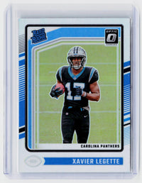 2024 Panini Donruss Optic Football Xavier Legette Rated Rookie #299 Carolina Panthers - front