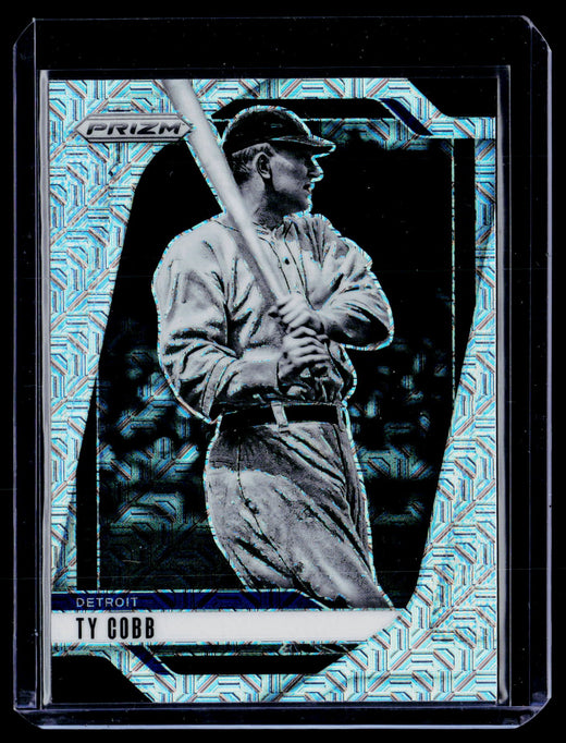 2025 Panini Prizm Baseball Ty Cobb White Prizm #191 03/25 - front