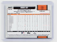 2026 Topps Series Two Robbie Ray #367 San Francisco Giants - back