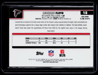 2025 Topps Chrome Leonard Floyd #18 Atlanta Falcons - back