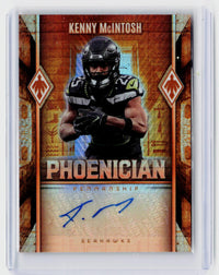 2025 Panini Phoenix Phonician Penmanship Kenny McIntosh Autograph /199 #PHP-KMH - front