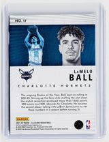 2021-22 Panini Illusions Intriguing Players #17 LaMelo Ball - back