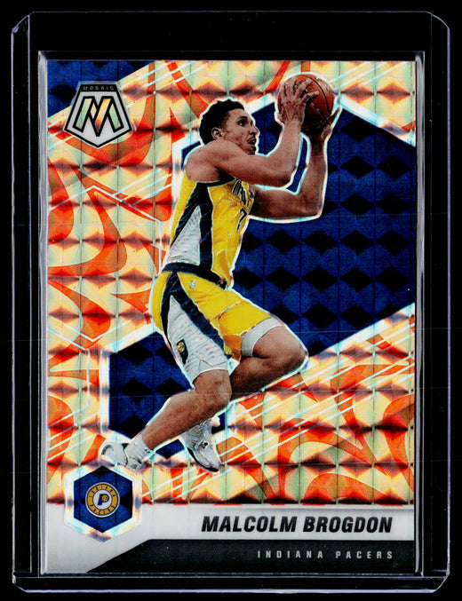 2020-21 Panini Mosaic Basketball Malcolm Brogdon #26 Indiana Pacers - front